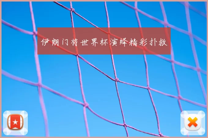伊朗门将世界杯演绎精彩扑救