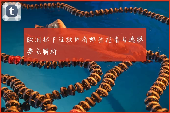 欧洲杯下注软件有哪些指南与选择要点解析