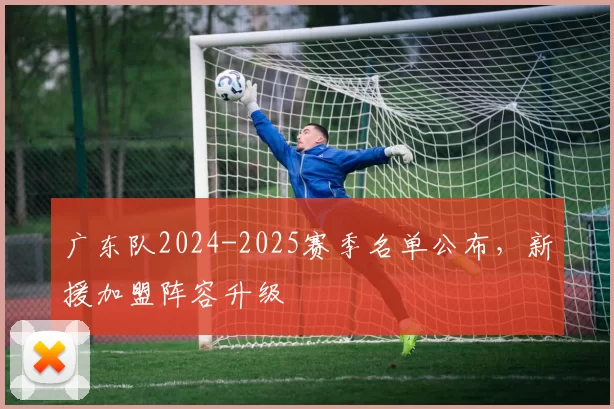广东队2024-2025赛季名单公布,新援加盟阵容升级